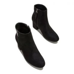 Mollyshoe Women's Chunky Heel Artificial Suede Ankle Booties 25 Mollyshoe Women's Chunky Heel Artificial Suede Ankle Booties