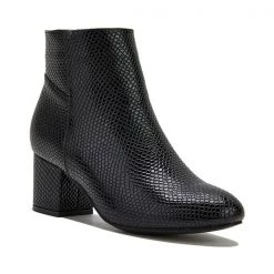 Mollyshoe Women's Chunky Heel Artificial Suede Ankle Booties 32 Mollyshoe Women's Chunky Heel Artificial Suede Ankle Booties