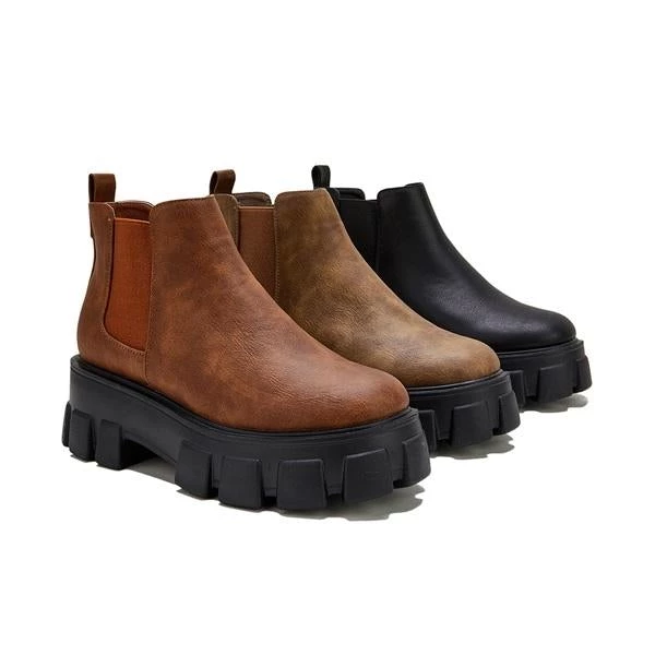 Mollyshoe Women's Casual All-Match Platform Boots 23 Mollyshoe Women's Casual All-Match Platform Boots