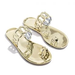 Mollyshoe Casual Toe Loop Detailing Jelly Slippers 25 Mollyshoe Casual Toe Loop Detailing Jelly Slippers