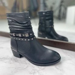 Mollyshoe Women's Fashion Wide Fit Boots 10 Mollyshoe Women's Fashion Wide Fit Boots