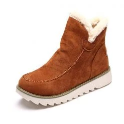 Mollyshoe Fur Lining Ankle Snow Boots