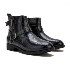 Mollyshoe Women's Side Zipper Wide Fit Boots