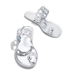 Mollyshoe Casual Toe Loop Detailing Jelly Slippers 26 Mollyshoe Casual Toe Loop Detailing Jelly Slippers