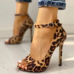 Mollyshoe Ethnic Print Peep Toe Ankle Strap Thin Heeled Sandals 16 Mollyshoe Ethnic Print Peep Toe Ankle Strap Thin Heeled Sandals