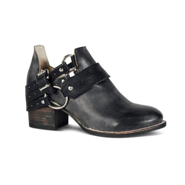 Mollyshoe Cyberpunk-Style Buckle Ankle Boots 4 Mollyshoe Cyberpunk-Style Buckle Ankle Boots