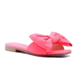 Weekly Best Seller Mollyshoe Bow Slip On Flat Sandals