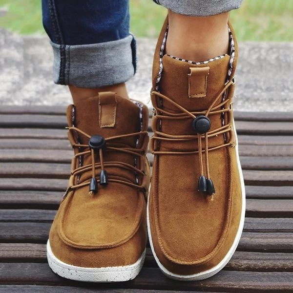 Mollyshoe Casual Laced Front Ankle Boots 9 Mollyshoe Casual Laced Front Ankle Boots