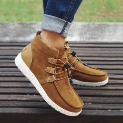 Mollyshoe Casual Laced Front Ankle Boots 25 Mollyshoe Casual Laced Front Ankle Boots