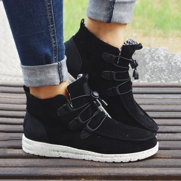 Mollyshoe Casual Laced Front Ankle Boots 15 Mollyshoe Casual Laced Front Ankle Boots