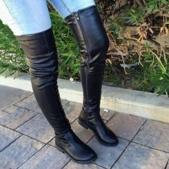 Mollyshoe Trendy Over The Knee Long Boots