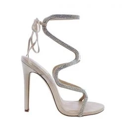 Weekly Best Seller Mollyshoe Ribbon Drill High Heel Sandals