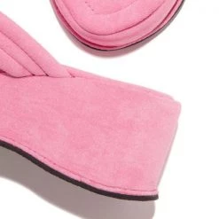 Mollyshoe Soft Faux Suede Platform Sandals