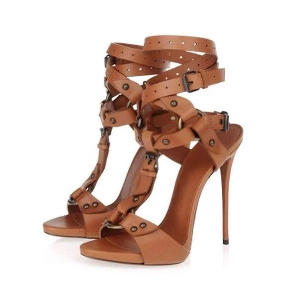 Mollyshoe Gladiator Split Leather Ankle Strap High Heels Weekly Best Seller 6 Mollyshoe Gladiator Split Leather Ankle Strap High Heels Weekly Best Seller