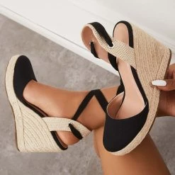 Mollyshoe Lace Up Espadrille Wedges Platform Heel Singback Sandals Heels 20 Mollyshoe Lace Up Espadrille Wedges Platform Heel Singback Sandals Heels