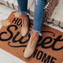 Mollyshoe Fashion Faux Leather Slip-On Boots