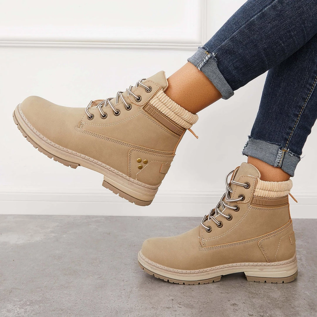 Mollyshoe Classic Non Slip Waterproof Hiking Combat Ankle Boots 6 Mollyshoe Classic Non Slip Waterproof Hiking Combat Ankle Boots