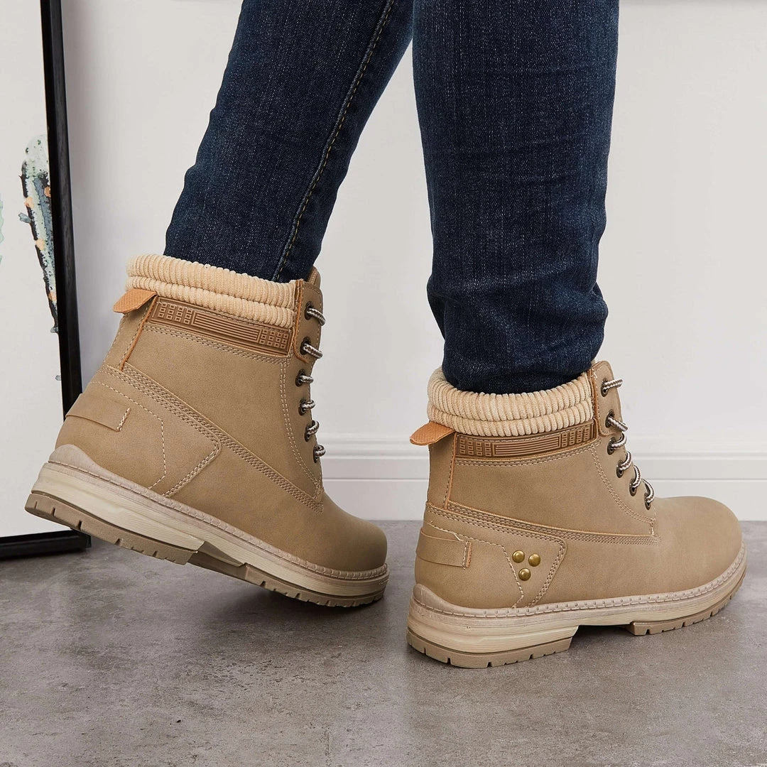 Mollyshoe Classic Non Slip Waterproof Hiking Combat Ankle Boots 7 Mollyshoe Classic Non Slip Waterproof Hiking Combat Ankle Boots