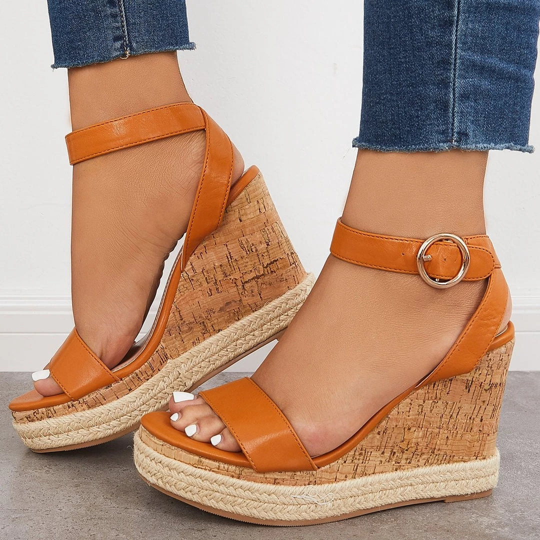 Mollyshoe Casual Slingback Espadrille Wedge Sandals 15 Mollyshoe Casual Slingback Espadrille Wedge Sandals