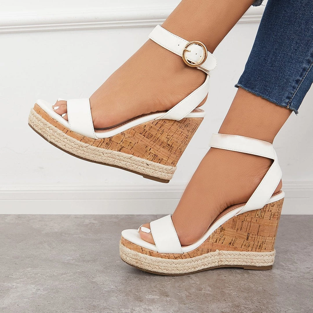 Mollyshoe Casual Slingback Espadrille Wedge Sandals 13 Mollyshoe Casual Slingback Espadrille Wedge Sandals