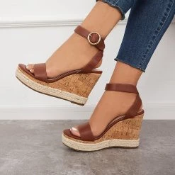 Mollyshoe Casual Slingback Espadrille Wedge Sandals 47 Mollyshoe Casual Slingback Espadrille Wedge Sandals