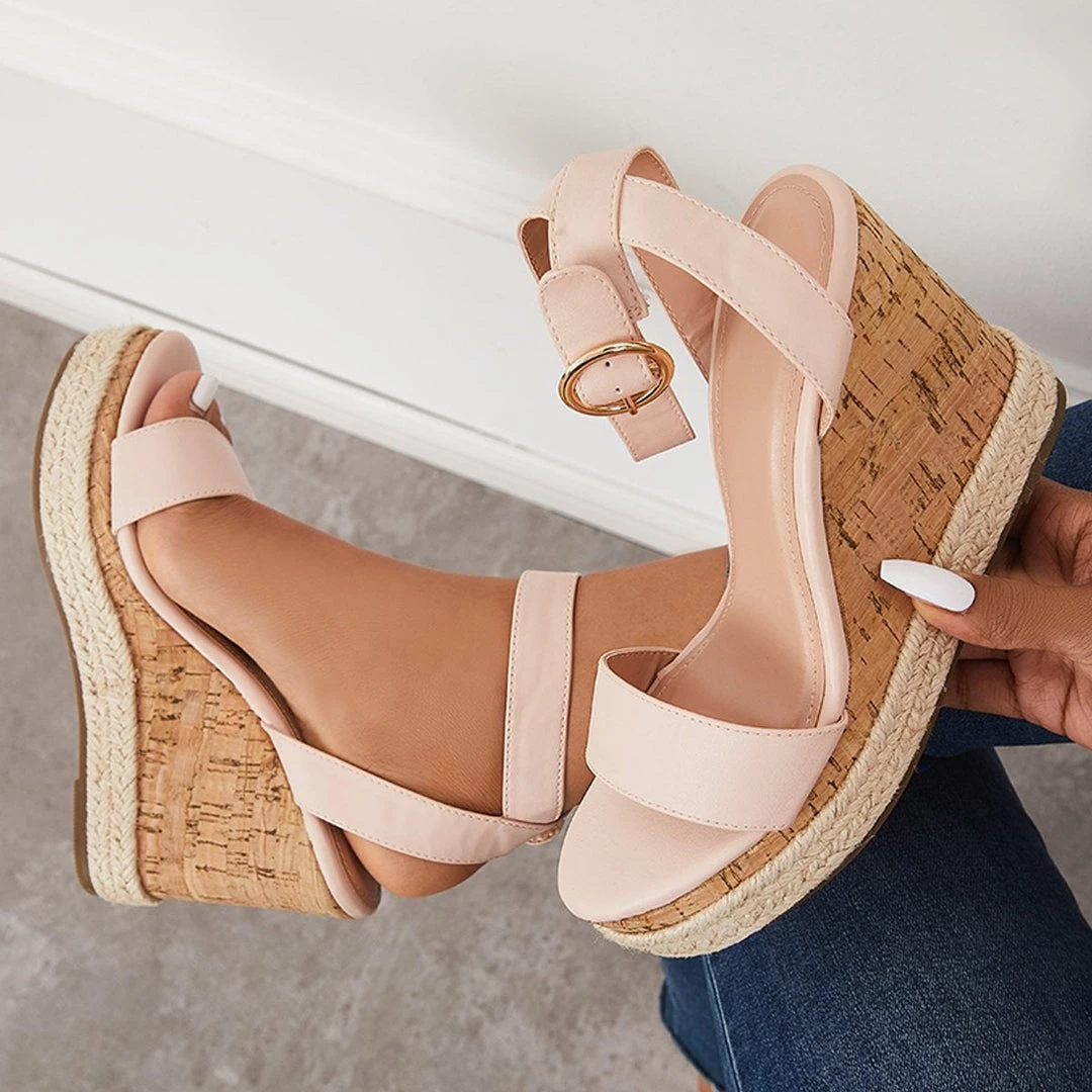 Mollyshoe Casual Slingback Espadrille Wedge Sandals 26 Mollyshoe Casual Slingback Espadrille Wedge Sandals