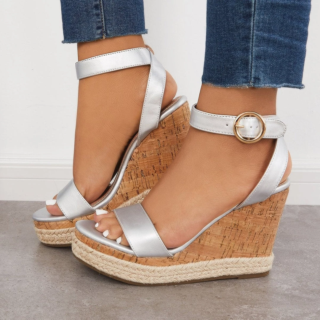 Mollyshoe Casual Slingback Espadrille Wedge Sandals 27 Mollyshoe Casual Slingback Espadrille Wedge Sandals