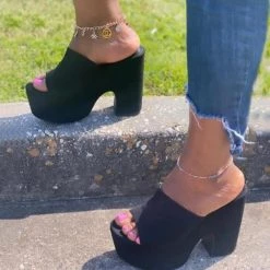 Weekly Best Seller Mollyshoe Women's Fashion Ins Style Waterproof Platform Thick Heel Casual Slippers 10 Weekly Best Seller Mollyshoe Women's Fashion Ins Style Waterproof Platform Thick Heel Casual Slippers