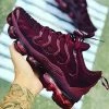 Mollyshoe Solid Color Air Cushion Burgundy Sneakers 2 Mollyshoe Solid Color Air Cushion Burgundy Sneakers