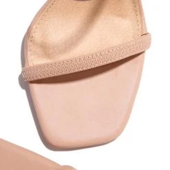 Mollyshoe Elastic Straps Squared Toe Chunky Heels