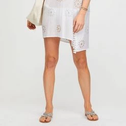 Mollyshoe Women Starfish Beach Flat Sandals