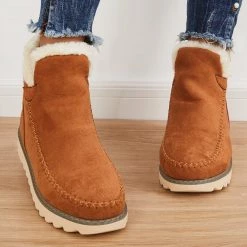 Mollyshoe Classic Non-Slip Ankle Snow Booties Boots