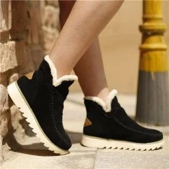 Mollyshoe Women Casual All-Match Warm Short Boots 9 Mollyshoe Women Casual All-Match Warm Short Boots