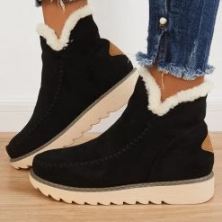 Mollyshoe Classic Non-Slip Ankle Snow Booties Boots