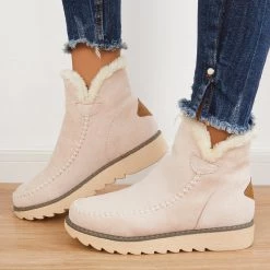 Mollyshoe Classic Non-Slip Ankle Snow Booties Boots