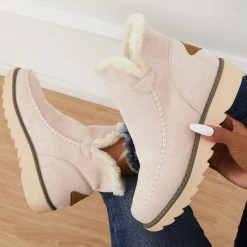 Mollyshoe Classic Non-Slip Ankle Snow Booties Boots