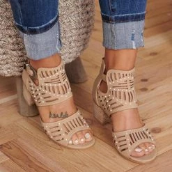 Mollyshoe Women Cut-out Casual Sandals 15 Mollyshoe Women Cut-out Casual Sandals