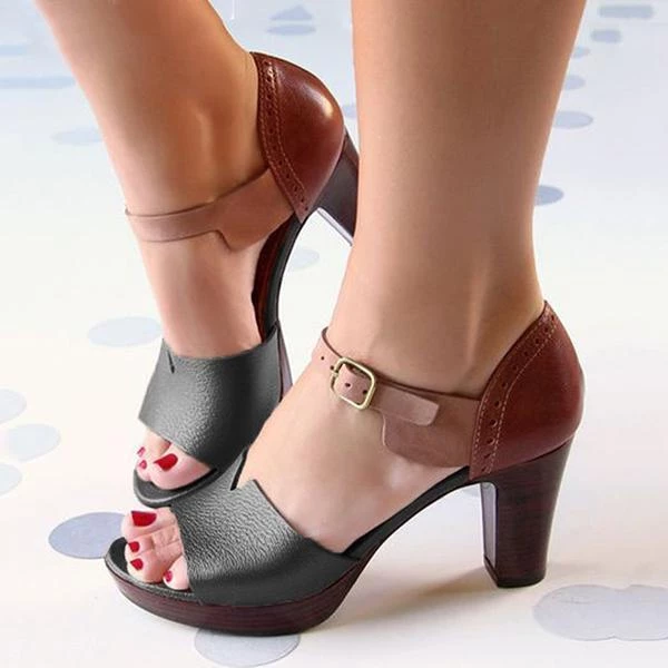 Heels Mollyshoe Chunky Heel Ankle Strap Elegant Shoes Working Daily Shoes 5 Heels Mollyshoe Chunky Heel Ankle Strap Elegant Shoes Working Daily Shoes
