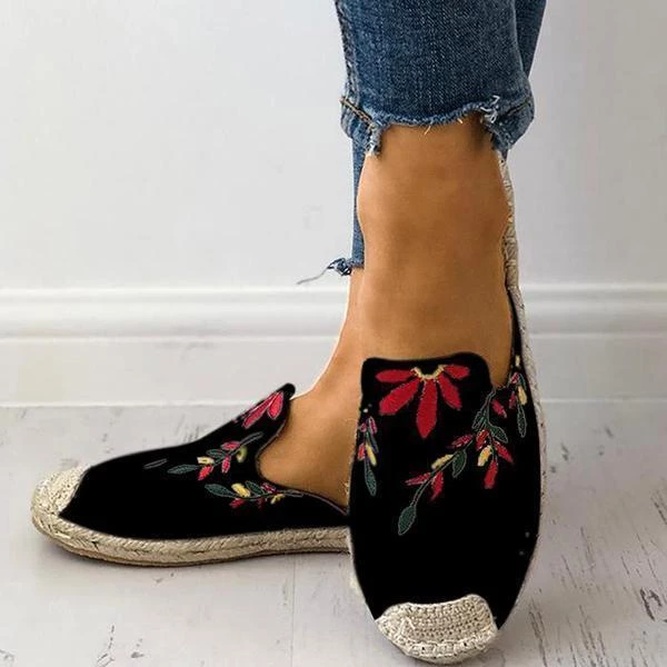 Mollyshoe Fashion Embroidered Espadrille Flat Slippers 21 Mollyshoe Fashion Embroidered Espadrille Flat Slippers