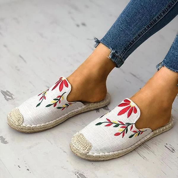 Mollyshoe Fashion Embroidered Espadrille Flat Slippers 14 Mollyshoe Fashion Embroidered Espadrille Flat Slippers