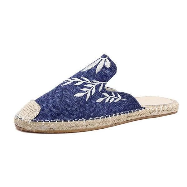 Mollyshoe Fashion Embroidered Espadrille Flat Slippers 11 Mollyshoe Fashion Embroidered Espadrille Flat Slippers