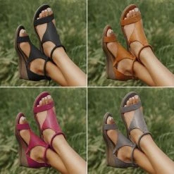 Mollyshoe Women Casual Daily Wedge Sandals