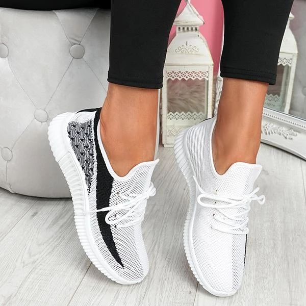 Mollyshoe Breathable Lightweight Lace-Up Sneakers 4 Mollyshoe Breathable Lightweight Lace-Up Sneakers