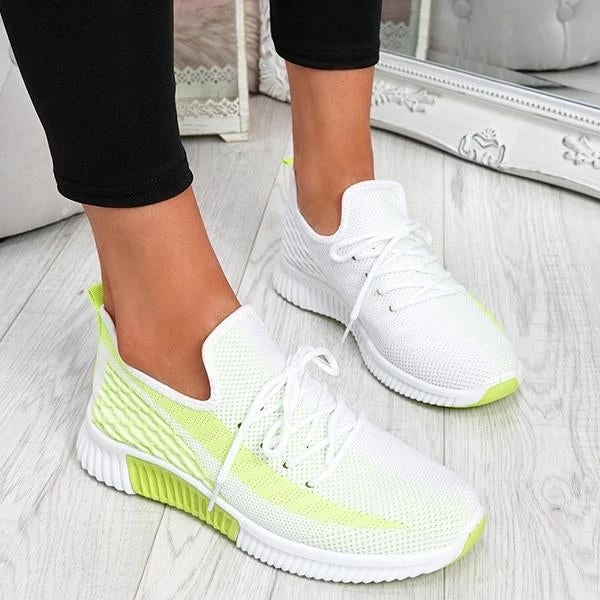 Mollyshoe Breathable Lightweight Lace-Up Sneakers 9 Mollyshoe Breathable Lightweight Lace-Up Sneakers