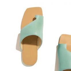 Mollyshoe Mint Strap Detailing Slip On Sandals