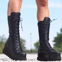 Mollyshoe Women's Faux Leather Boots