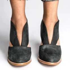 Mollyshoe Round Toe Women Chunky Heel Casual Pu Ankle Boots