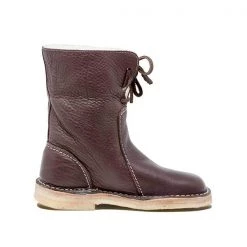 Mollyshoe Women Winter Vintage Boots Warm Unisex Lace-up Shoes