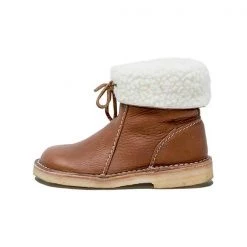 Mollyshoe Women Winter Vintage Boots Warm Unisex Lace-up Shoes