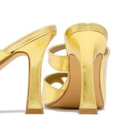 Heels Mollyshoe Toe Loop Squared Toe Flip-flops Sandals